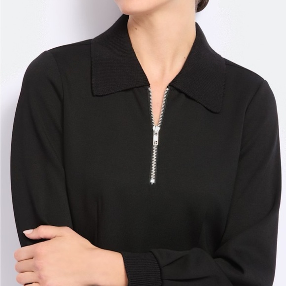 Design History Half Zip Scuba Knit Polo - Picture 4 of 5